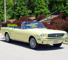 1965 Mustang Convertible Spingtime Yellow 1965 Mustang Convertible 1965 Mustang Mustang