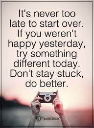 We hope you enjoy being here. It S Never Too Late To Start The Life You Ve Always Imagined Quotes Quotes Inspirational Words Power Of Positivity Inspirational Quotes