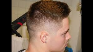 This is the blonde blowout fade hairstyle where the hair is bleached in brown color and the sides are faded. Gentlemans Fade With Dark Blonde Hair Turtorial Youtube