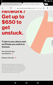 correct answer with the current verizon promotion of 650