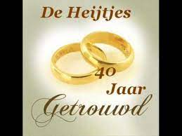 De Heijtjes 40 Jaar Getrouwd Youtube