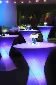 Other uses for cocktail tables. I Used These At A Very High Tech Corporate Cocktail Party Very Successful Stevie Sterling Events Ww Cocktail Party Decor Cocktail Table Decor Corporate Party