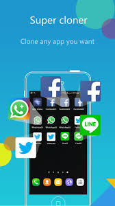 😘clone a variety of popular social, messaging and game applications, dual applications, and use them in multiple accounts at the same time; App Cloner For Android Apk Download
