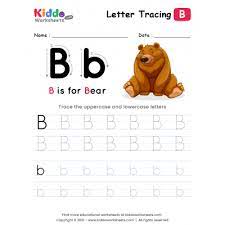 This alphabet worksheet introduces kids to the letter a and lets them practice tracing letters! Free A Z Alphabet Letter Tracing Worksheets Kiddoworksheets