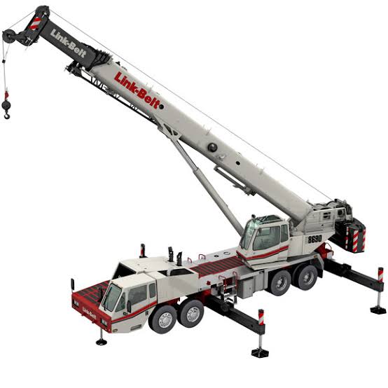 Link Belt HTT-8690 Truck Crane