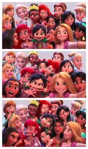 In ralph breaks the internet, the disney princesses come together in a way that any disney fan would be proud to watch. Disney Princesses All Smiles And Photo Xl Ralph Breaks The Internet Wreck It Ralph 2 9gag
