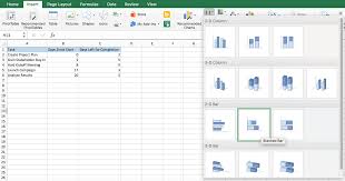 021 Template Ideas Stacked Bar Chart Free Excel Gantt