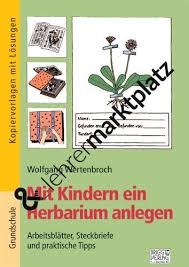 Dort gibt es oftmals zusätzlich kostenlos etiketten. Deckblatt Herbarium Schule
