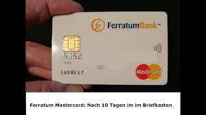 Hi emili, that doesn´t sound good at all and we´re very sorry for this unpleasent experience. Ferratum Konto 0 Konto Mit Gratis Mastercard Kreditkarte Aus Malta Gratis Konto Vergleich Tests Erfahrungen