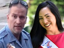 Police officer, derek chauvin's wife, kellie, filed for divorce on friday, according to a report by abc news — around the same time chauvin was arrested.twitter is now debating whether kellie is a victim or an accomplice. Ex Cop Derek Chauvin S Wife Files For Divorce And Doesn T Want Spousal Support