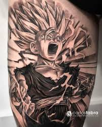 Tatto Gohan Dragon Ball Artwork Dragon Ball Tattoo Dragon Ball