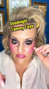 Tammy Faye Removing Her Makeup