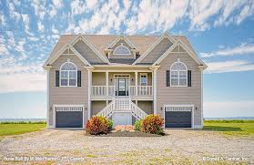 Simple three bedroom house plans. Elevated Coastal House Plan 3 Bedrooms With Rear Porches
