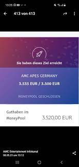 The amc stock price can go up from 34.410 usd to 41.055 usd in one year. German Apes Collected Money In Record Time For An Airplane That Will Fly Over Frankfurt With A Banner Amc To The Moon Pics Will Follow Amcstock