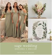 A beautiful organic wedding bouquet of greenery and white blooms is a timeless bridal idea. Sage Green Wedding Ideas Dress For The Wedding
