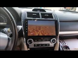شرح موصفات شاشة الكامري 2017 رودماستر نضام اندرويد 8 1 0 screen camry android youtube