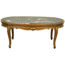 Accent your living room with a coffee, console, sofa or end table. French Provincial Louis Xv Country Style Oval Marble Top Walnut Coffee Table For Sale At 1stdibs