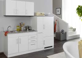Singlekuche Weiss Mit Kuhlschrank Kuechen Com