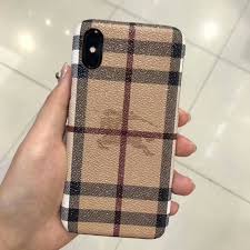 Classic Burberry Phone Case Iphone X Xs Xr Xs Max 6 6s 7 8 Plus Case Iphone Phone Cases Iphone Cases Iphone