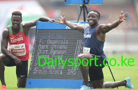 The tournament was hosted by both ireland and scotland. Kipyegon Omanyala Otieno Qualify For Olympic Games Daily Sport