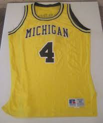 Changes to the michigan state basketball jersey catalogued by style, season and head coach. Vintage Russell Athletic Chris Webber Michigan Basketball Jersey Size 48 Unused Basketball Jersey Russell Athletic Chris Webber
