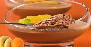 Mousse De Chocolate Naranja Y Banano Mousse De Chocolate Receta De Mousse Chocolate