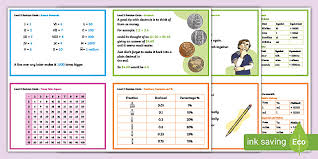 Under layout > orientation, select landscape. Level 3 Maths Revision Cards Teacher Made
