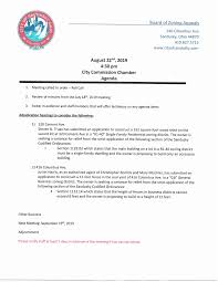 Board of Zoning Appeals Agenda August 22, 2019