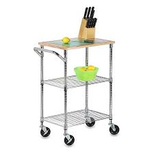 Maybe you would like to learn more about one of these? Honey Can Do 2 Tier Urban Rolling Chopping Cart In Chrome Bed Bath Beyond