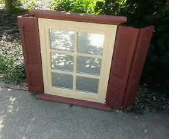 Etsy is the home to thousands of handmade, vintage, and very impressive french style interior hanging mirror that looks like a window with opening shutters , i. Retired Home Interiors Homco Window Pane Mirror W Shutters Ebay