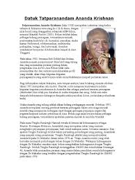 Maybe you would like to learn more about one of these? Datuk Am Ananda Krishnan
