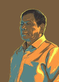 Duterte made the remarks in a speech to former rebels last week, but the comments went largely unreported because he was speaking in his native visayan language. Rodrigo Duterte Poster By Kyouzins Displate