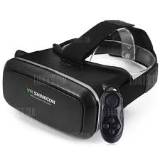 Vr Shinecon 3d Vr Glasses With B100 Remote Control Sale Price Reviews Gearbest Mobile Vr Shinecon Vr Glasses Virtual Reality Glasses