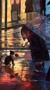 Rainy Day 777363585663507349 Wallpaper Pemandangan Anime Gadis Anime Keren Anime Kawaii