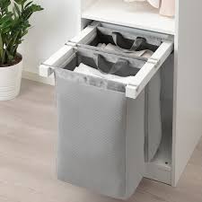 Komplement Pull Out Storage Bag White Ikea Ikea Komplement Laundry Room Storage Laundry Room Organization