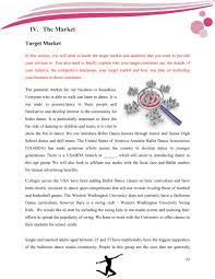 Dance Studio Business Plan Template Sample Pages Black Box Business Plans