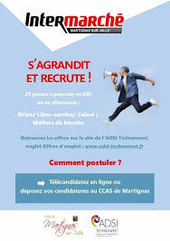 L Intermarche De Martignas Recrute 21 Bouger A Bordeaux Facebook