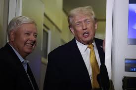 Trump has 'greenlit' Russia sanctions bill, Lindsey Graham ...