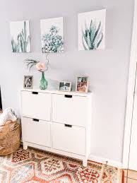 Those few inches besides the fridge or a small area near the corner of an existing cupboard can now be used for storage. Ikea Stall Shoe Cabinet In Entryway Ikea Stall Shoe Cabinet Ikea Stall Ikea Shoe Cabinet