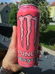 Monster pipeline punch floral pattern. Energy Plattform Monster Energy Pipeline Punch