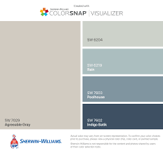 It is the darkest shade on the 224 paint swatch including some nice blues such as upward, aleutian and distance. I Found These Colors With Colorsnap Visualizer For Iphone By Sherwin Williams Agreeable Farmhouse Paint Colors Farmhouse Paint Sherwin Williams Paint Colors