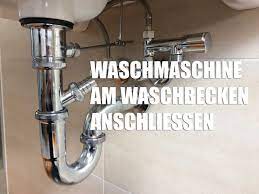 Schließen sie ihn nun an der waschmaschine oder dem geschirrspüler an. Waschmaschine Am Waschbecken Anschliessen Montage Zubehor