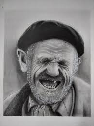 Buy Old Man Face Sketch - Realistic Sketch Art Painting Online | Fizdi