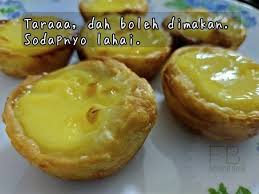 Kenalah suruh dia belajar buat. Tart Telur Homemade Lagi Sedap Dari Bakery Senang Jer Buatnya Mingguan Wanita