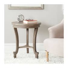Brown Mona Round Accent Table Kirklands Side Table Furniture Classic Side Table