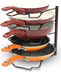 Deco Brothers Pan Organizer Rack Bronze You Can Find More Details By Visiting The Image Link This Is An Affiliate Link And I Receive A Comm Pan Organization