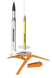 Estes Hunters Choice Launch Set Includes Controller Launch Pad Parachute And 2 Rockets Short Round Flies 57 Train Crafts Model Rocketry Plastic Model Kits