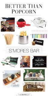 Diy projects » home and furniture » kitchen » diy halloween s'mores bar food idea for an make this diy halloween s'mores bar and have some guests eating their hearts out for a well put. Diy S Mores Bar Easy Magical Fun For Outdoors Or In The Mom Edit