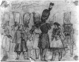 Drawing N Y Militia 55 Lafayette Ny Military Museum And Veterans Research Center Civil War Art War Art Military Museum