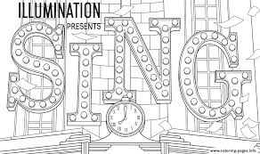Find high quality sing coloring page, all coloring page images can be downloaded for free for personal use only. Illumination Sing Coloring Pages Printable